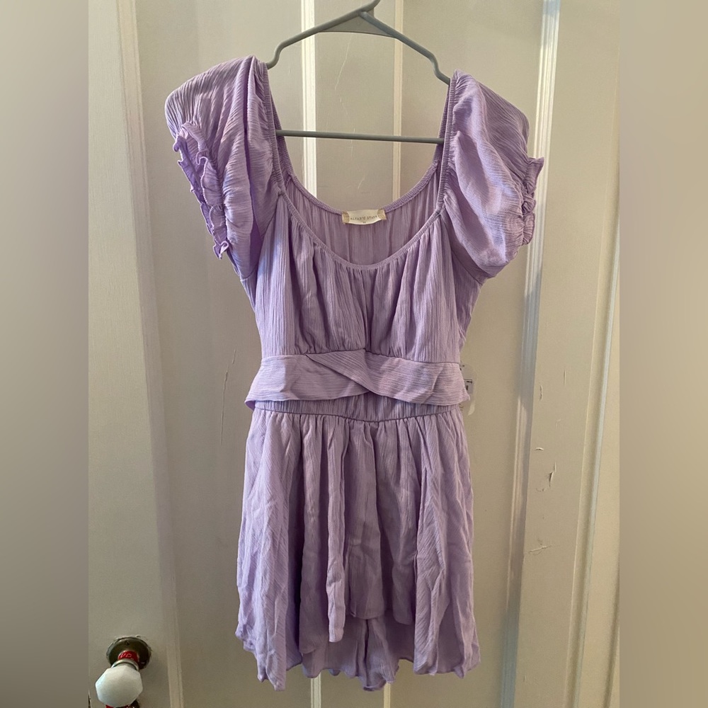 Altar’d State lavender romper size medium